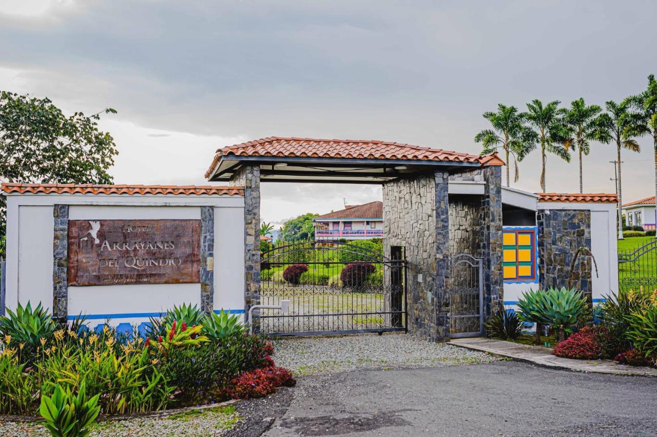 Hotel Arrayanes Del Quindio 蒙特内哥罗 外观 照片